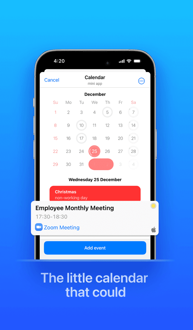 Calendar for Telegram | AI Calendar Assistant image 1