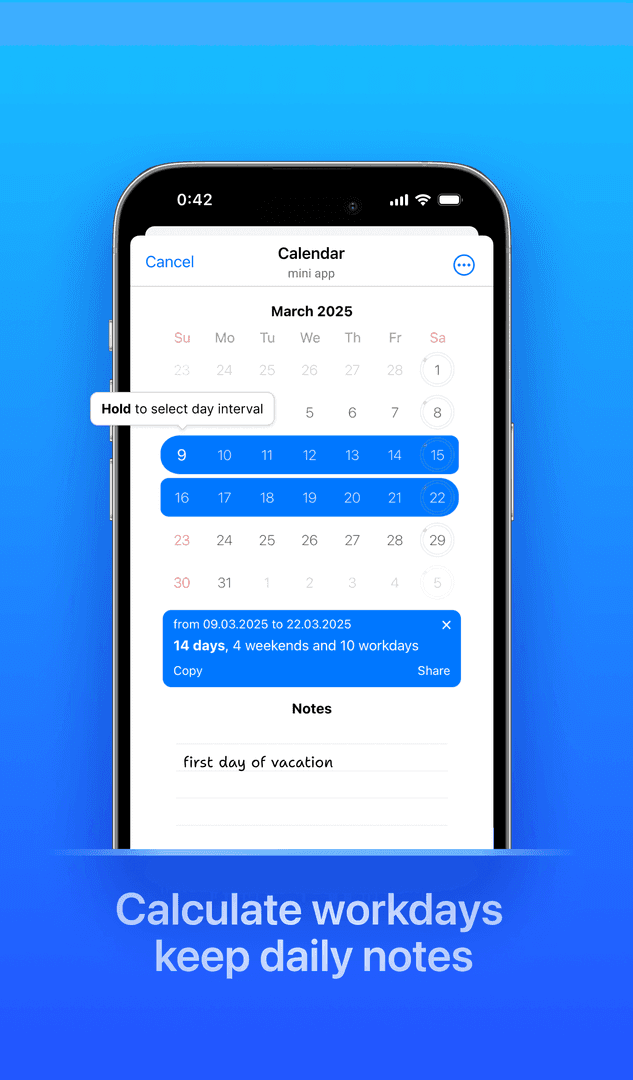 Calendar for Telegram | AI Calendar Assistant image 4