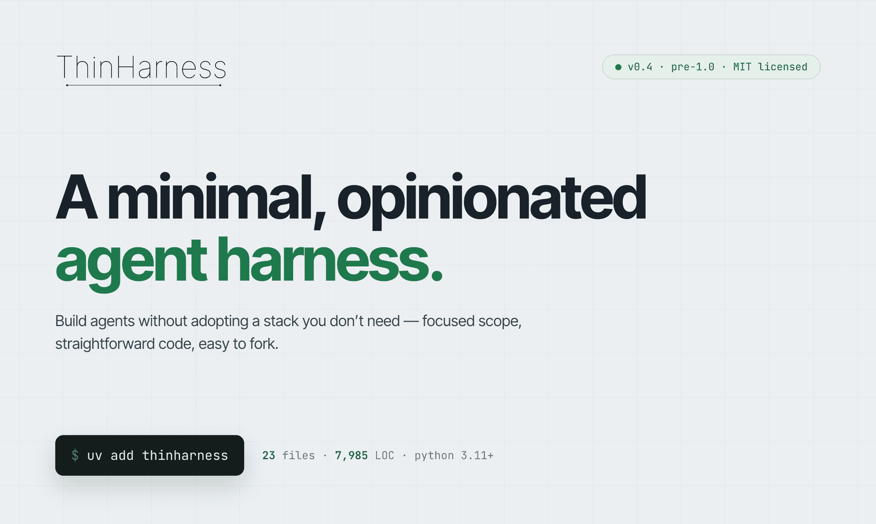ThinHarness image 1