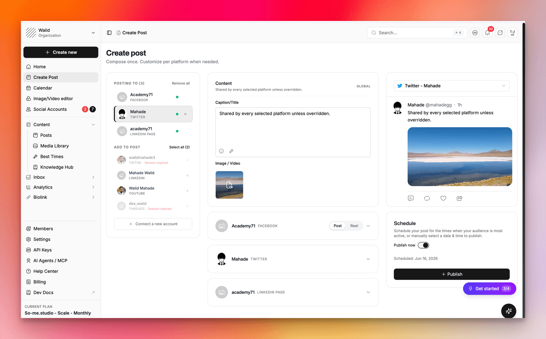 AI Social Media Scheduler & Manager image 2