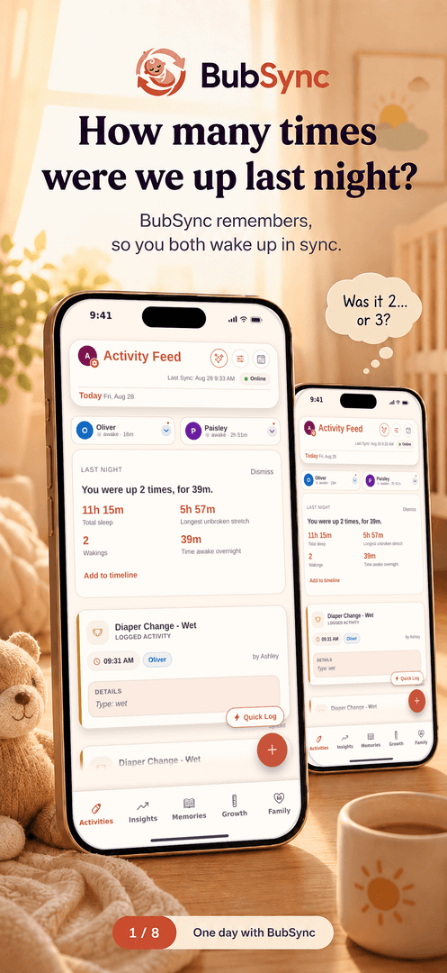 BubSync: Shared Baby Diary & Tracker image 2