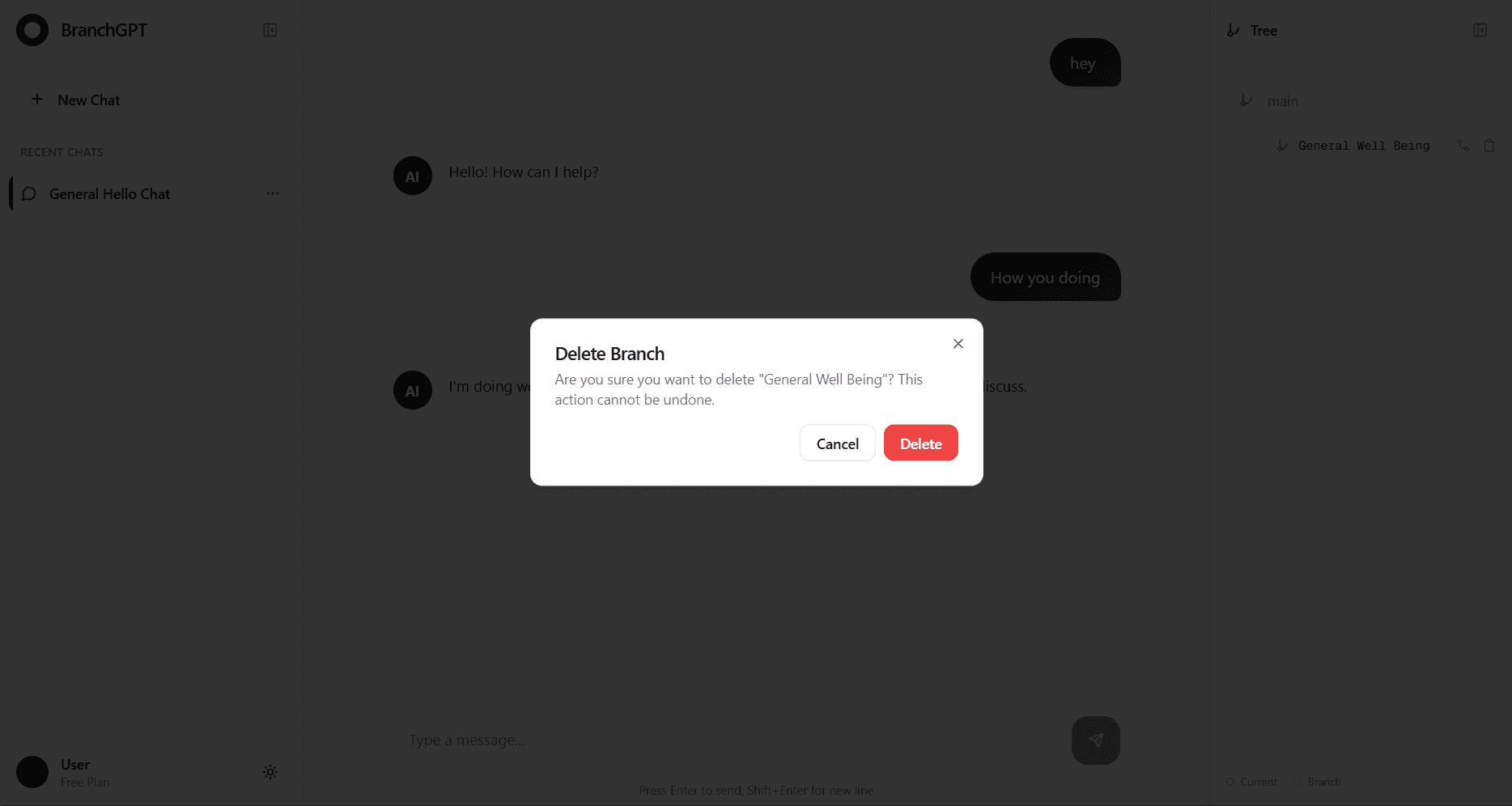 BranchGPT - Git-like Chat Interface image 4