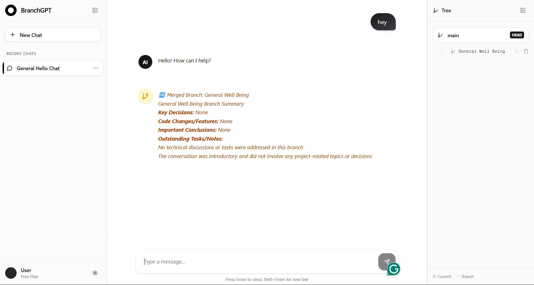 BranchGPT - Git-like Chat Interface image 5
