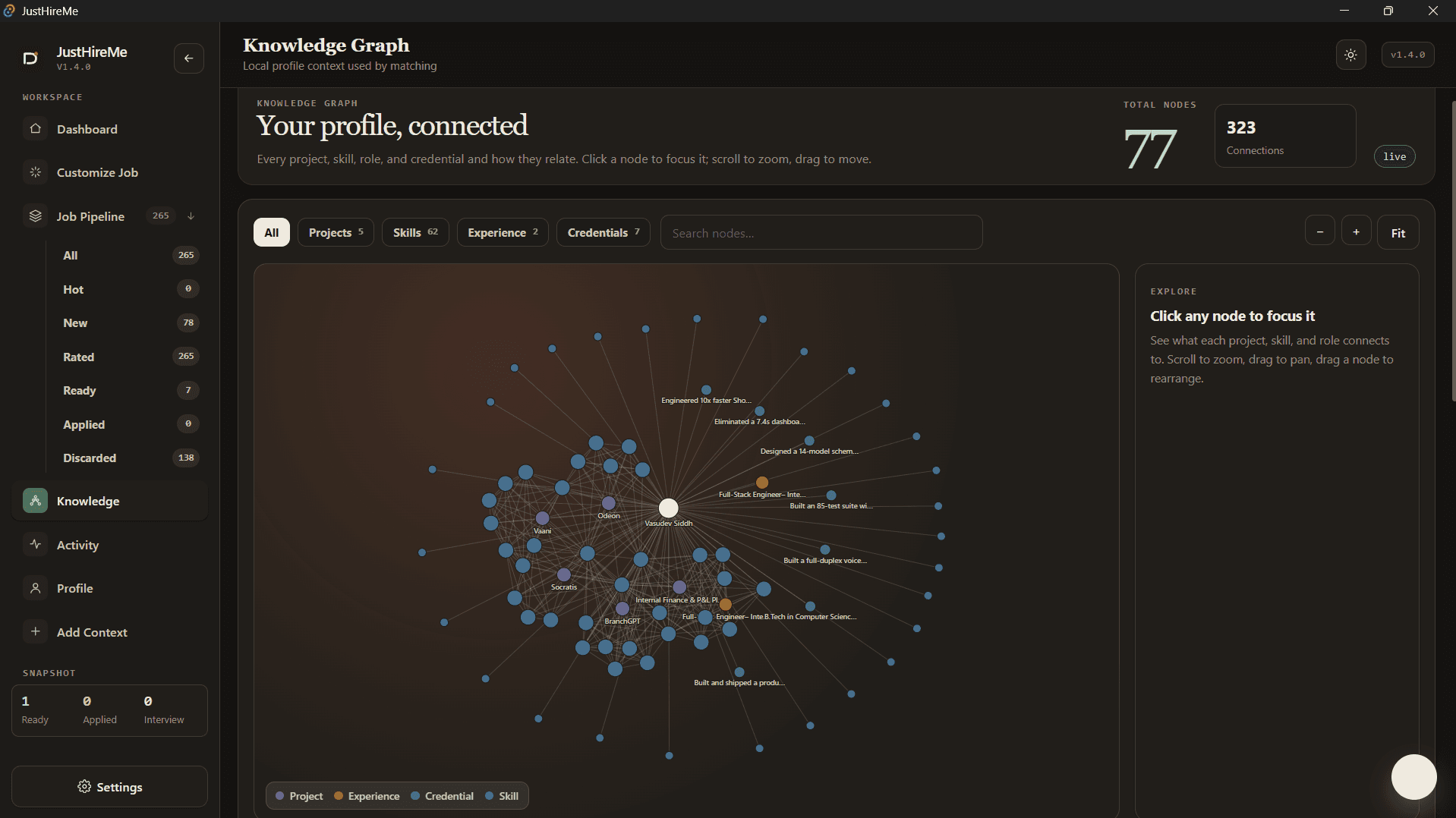JustHireMe - Local-first AI job intelligence image 5