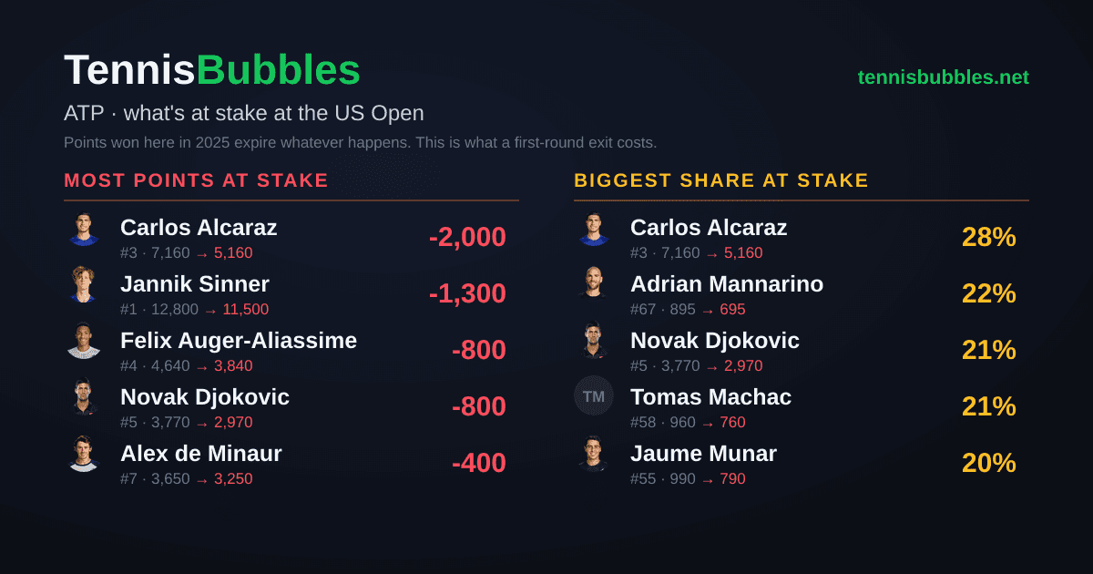 TennisBubbles — ATP & WTA live rankings image 2