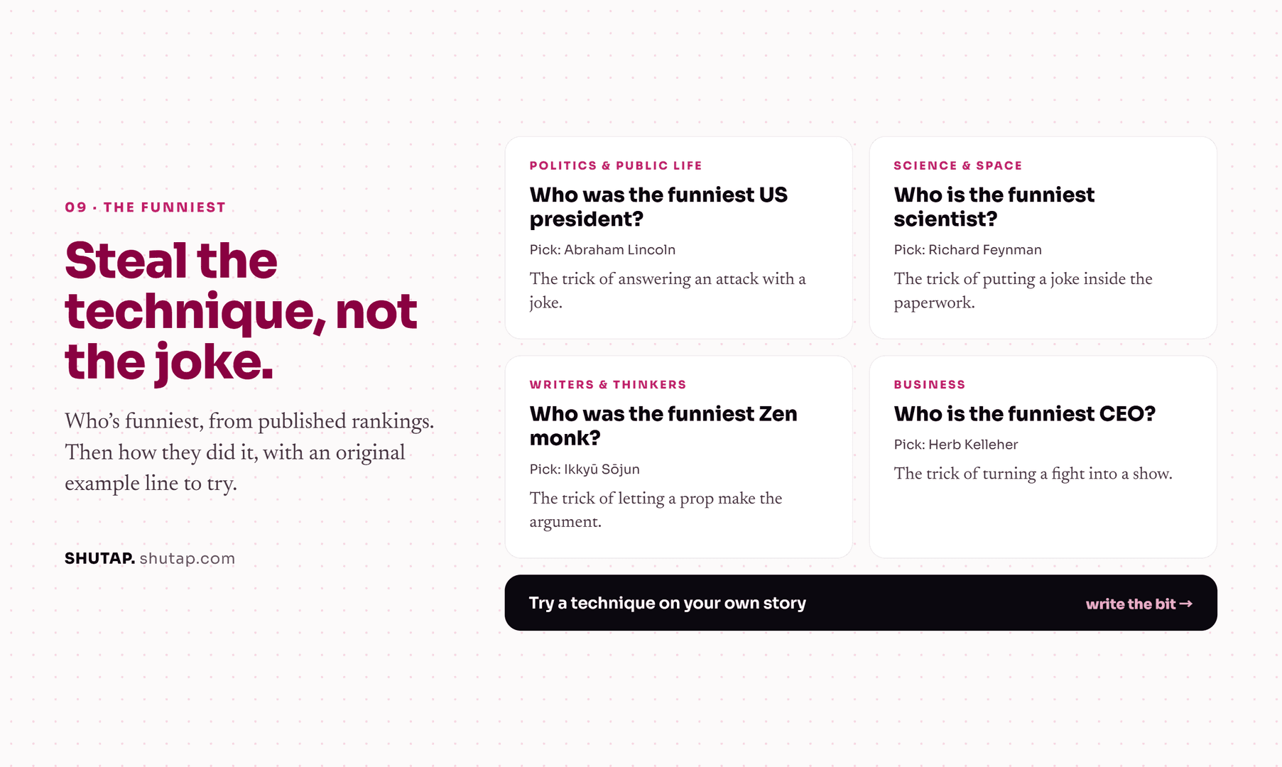 Shutap — AI Joke Generator for Creators image 4