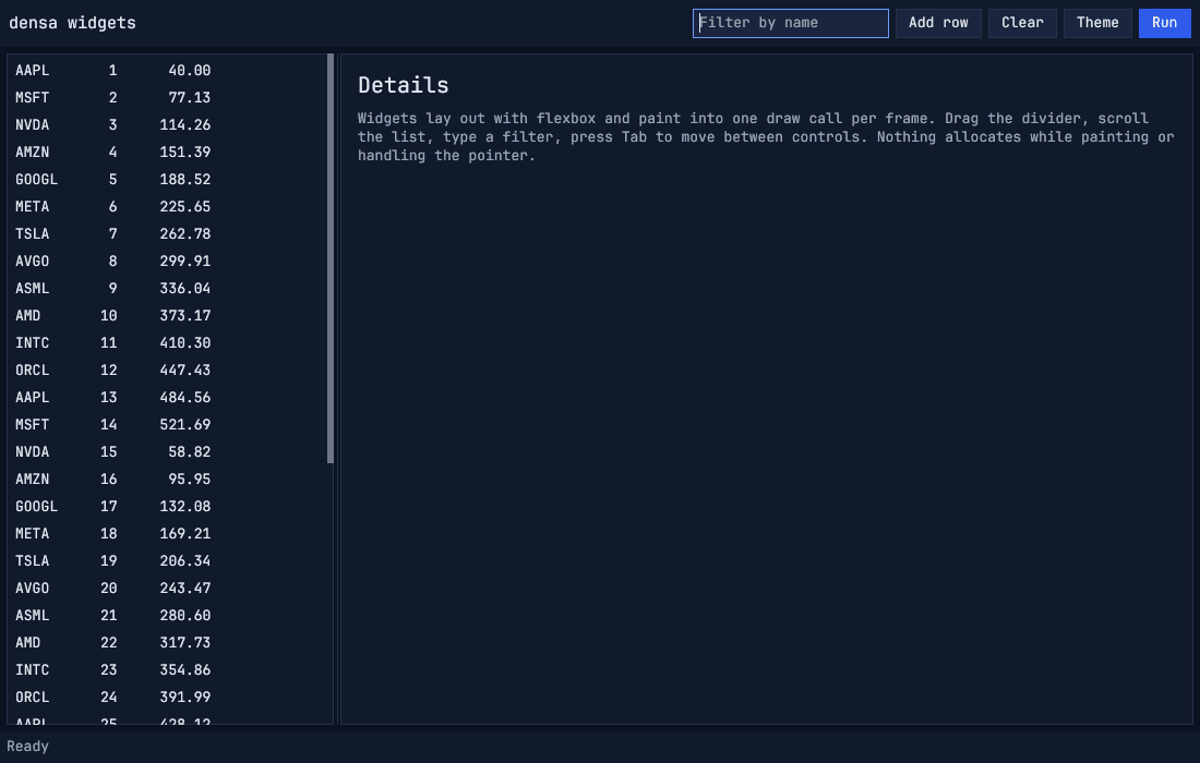 densa: Rs libraries for data-dense interfaces image 3