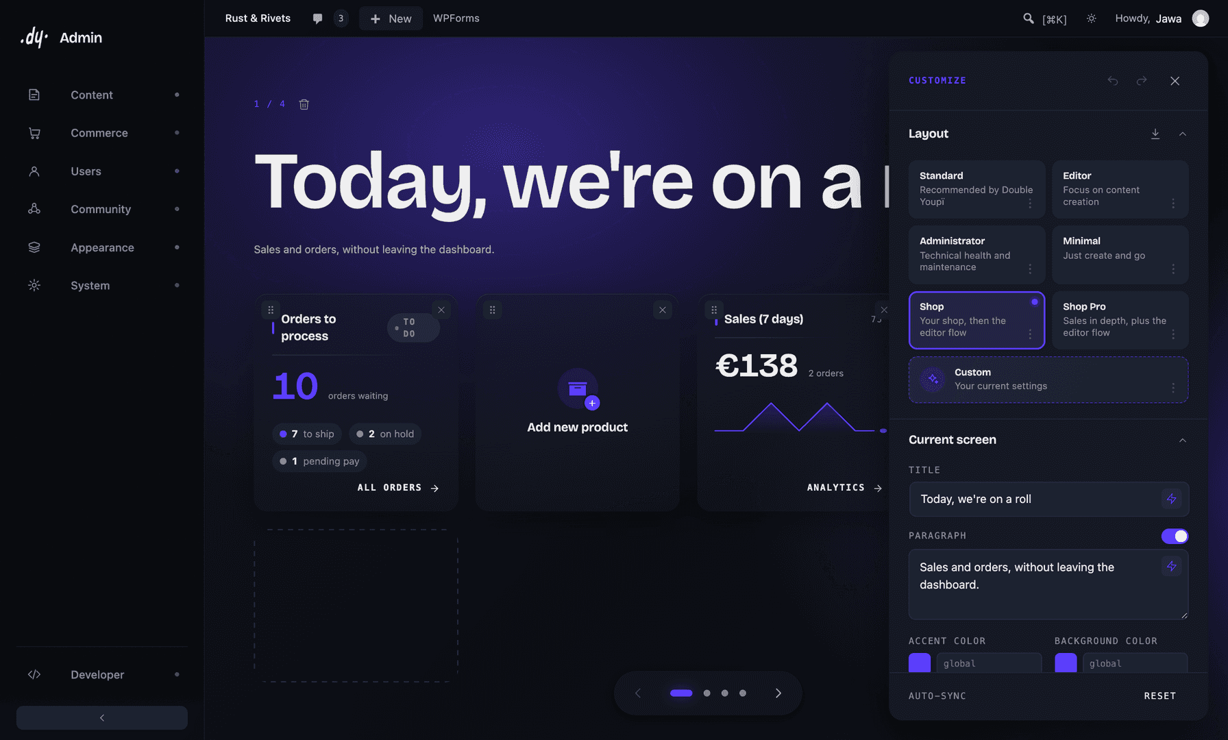 Refined Admin Dashboard image 2