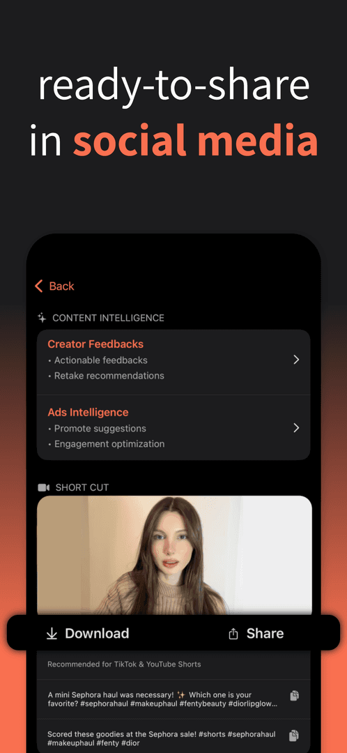 cutzio AI Viral Video Editor image 4