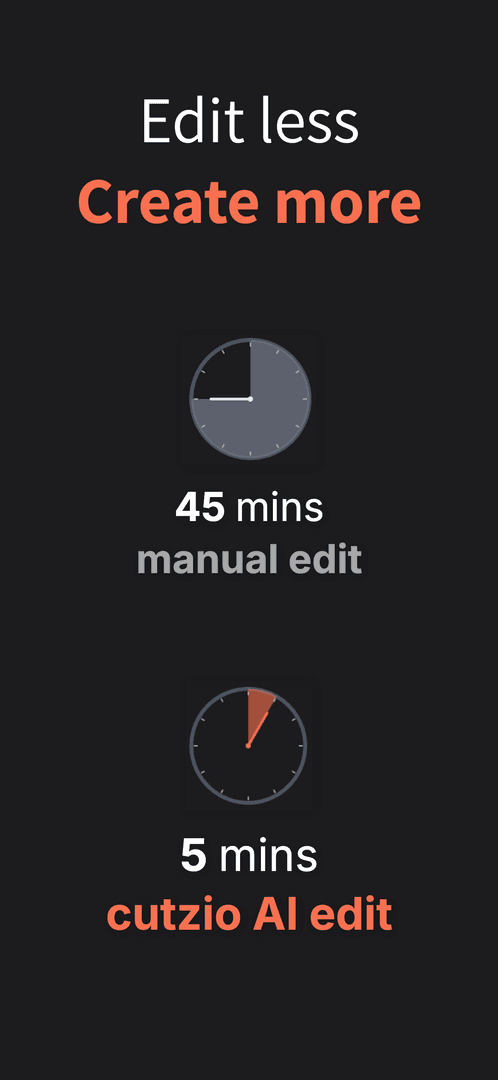 cutzio AI Viral Video Editor image 1
