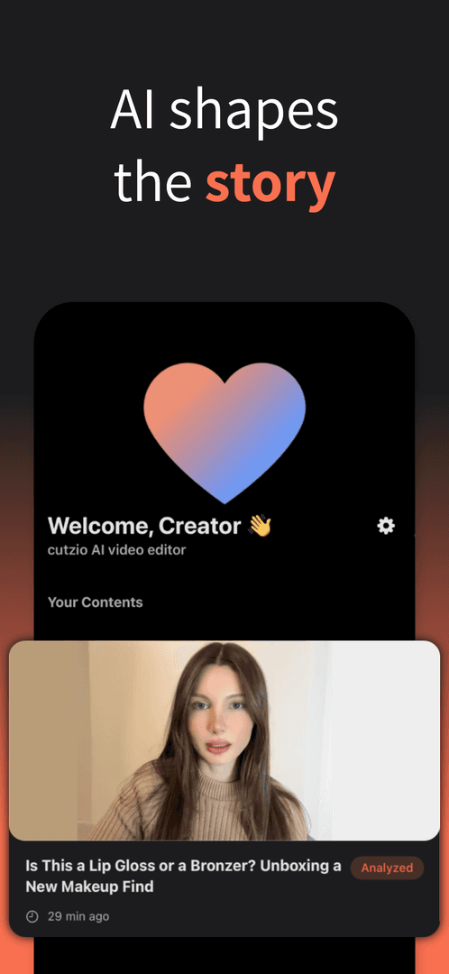 cutzio AI Viral Video Editor image 3
