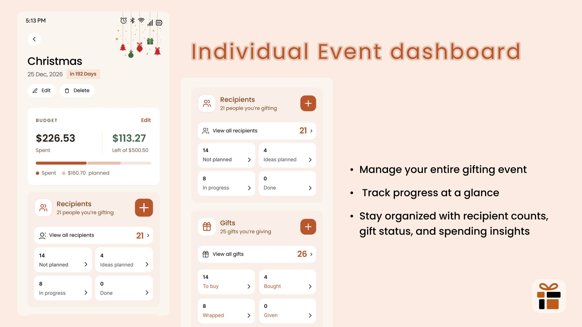 GiftNova - Gift Tracker image 3