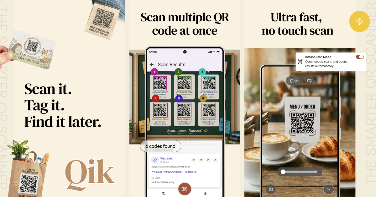 Qik - QR Code Scanner image 2