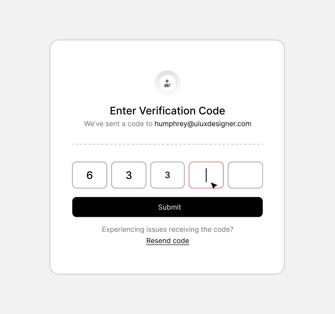 Reset Password UI Design image 3