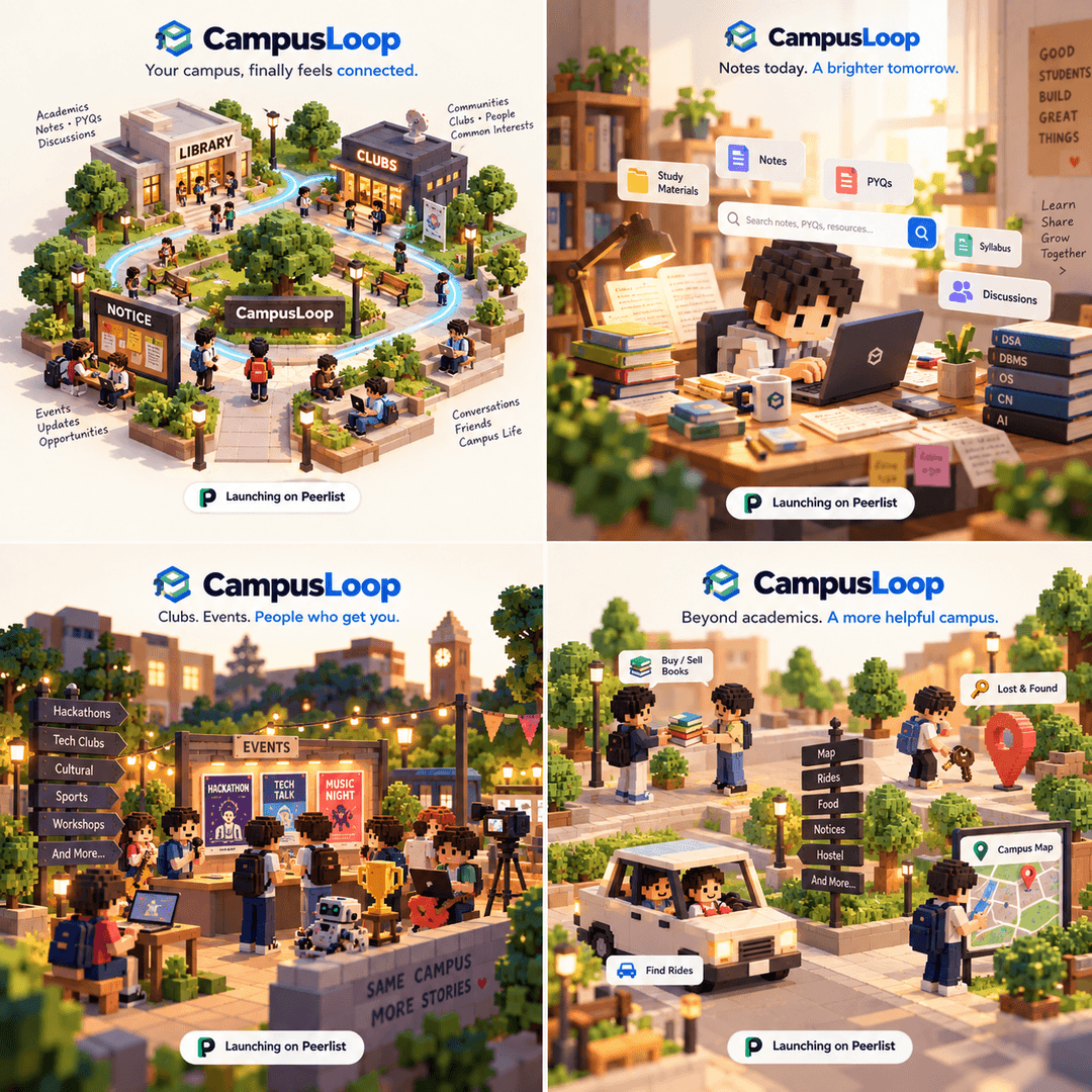 CampusLoop — The Internet for Your Campus 🔥 image 3