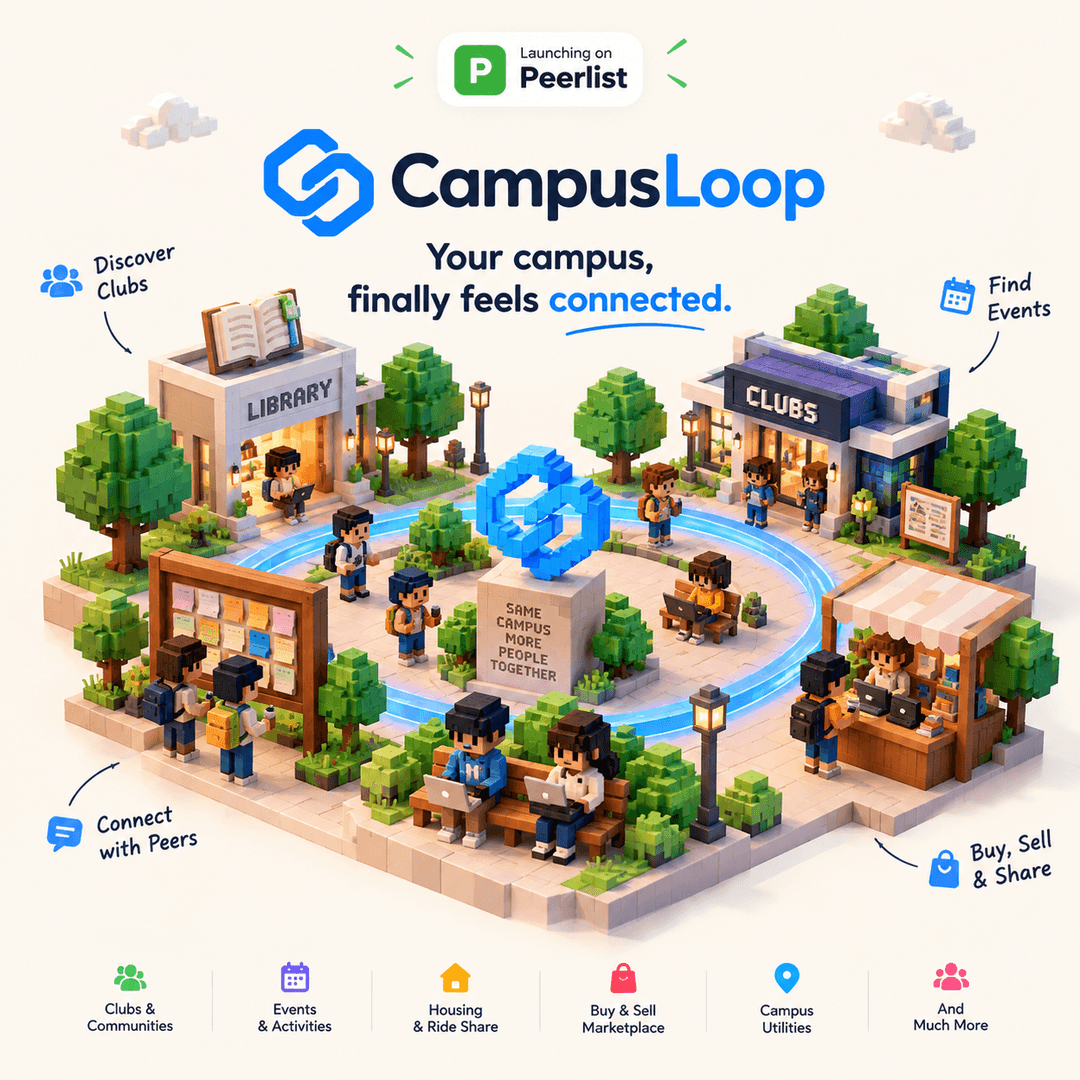 CampusLoop — The Internet for Your Campus 🔥 image 2