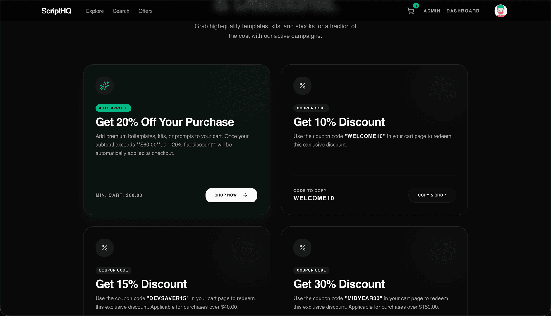 ScriptHQ - Digital Product Marketplace image 3