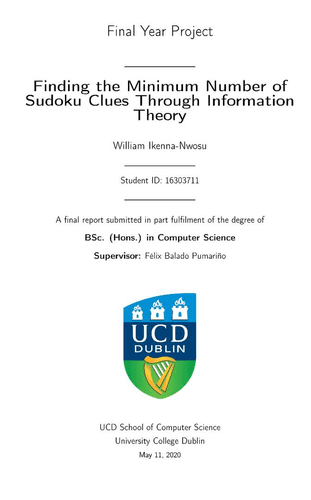 Undergraduate Thesis: MSCP