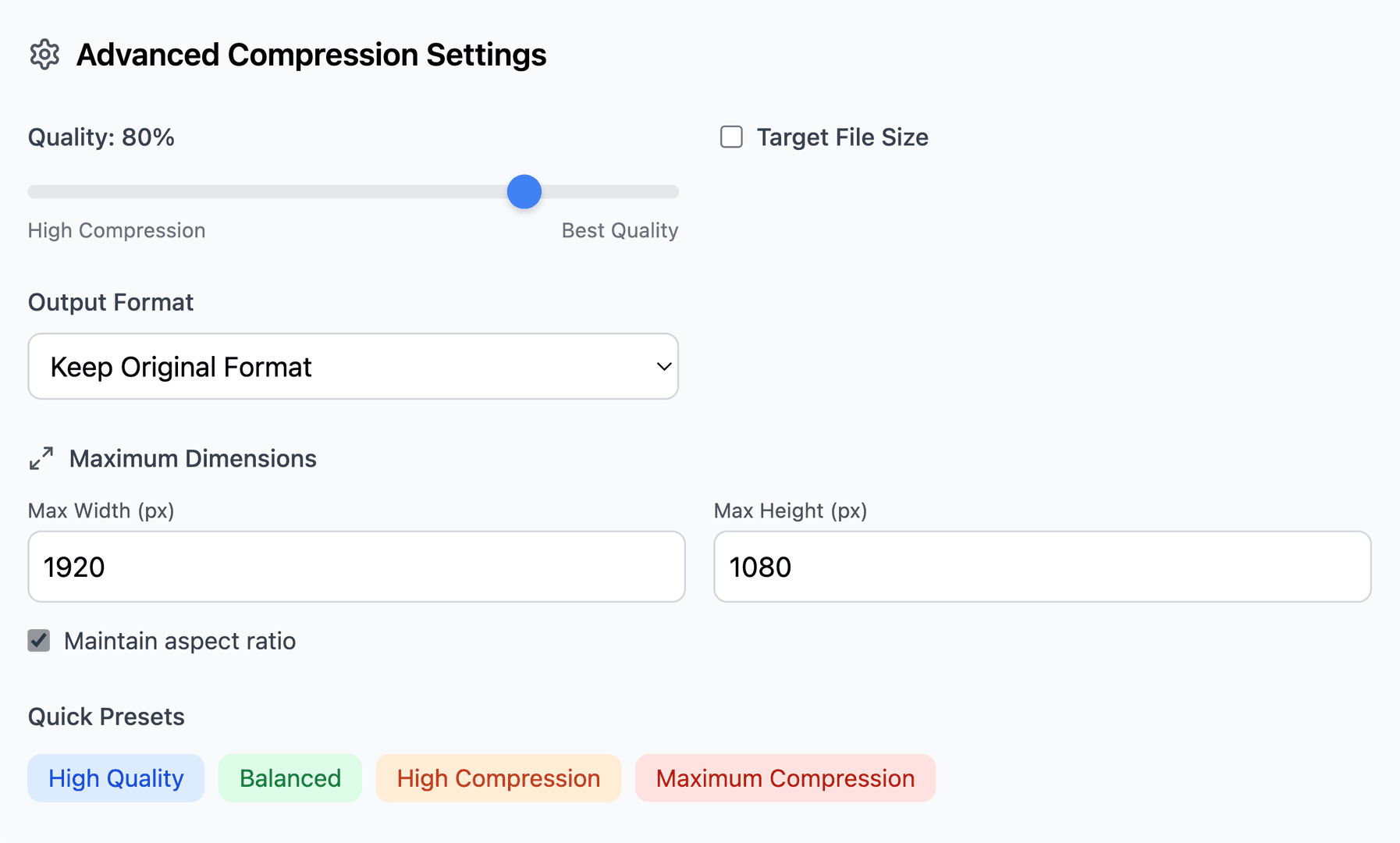 Free Image Compressor image 1