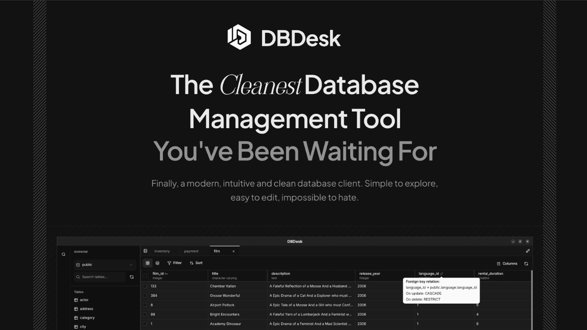 DBDesk image 1