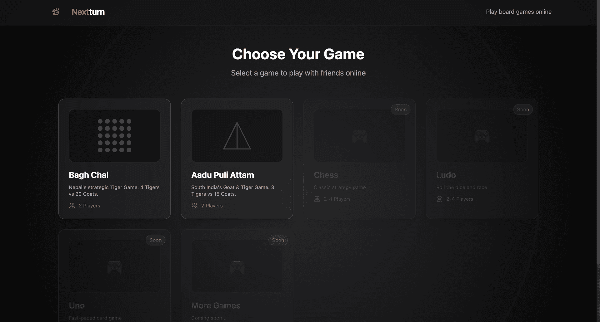 Next Turn - Play Board Games Online image 1
