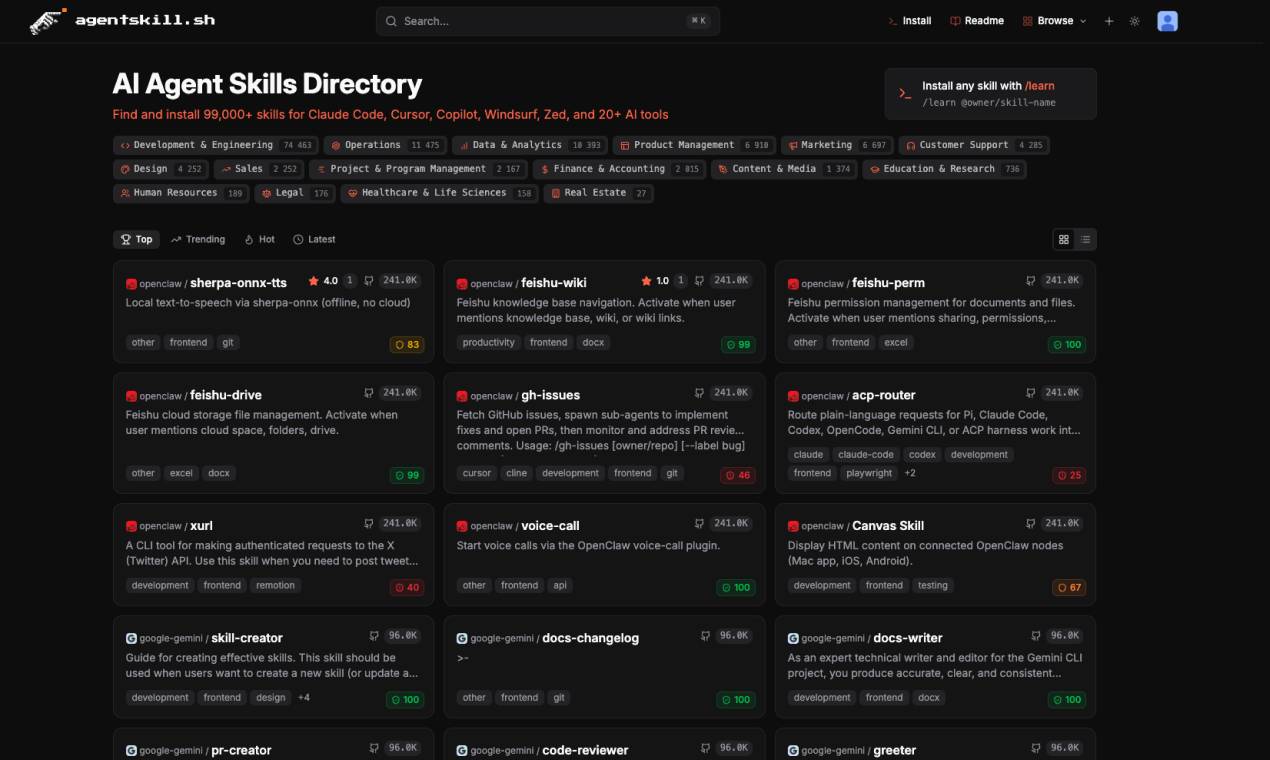 AI Agent Skills Directory image 3