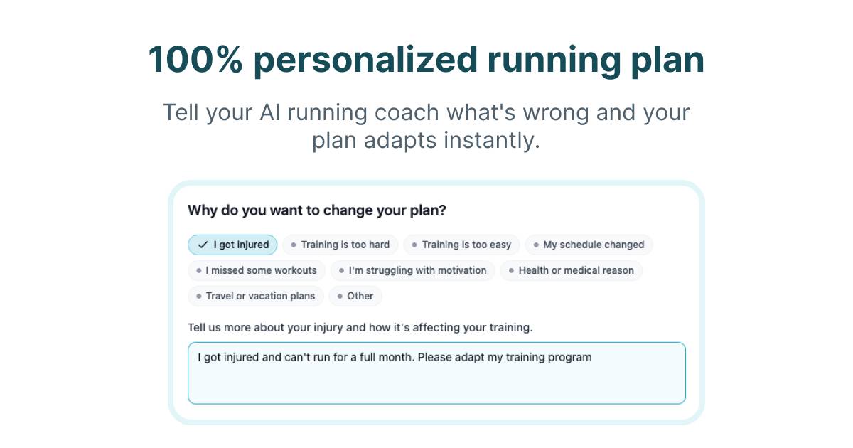Run Plan - Your personalized running plan image 2