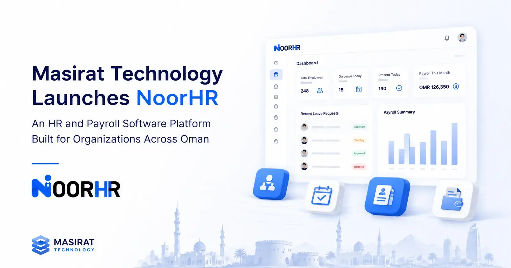 Masirat Technology Launches NoorHR, an HR and Payroll Software Platform Built for Organizations Across Oman