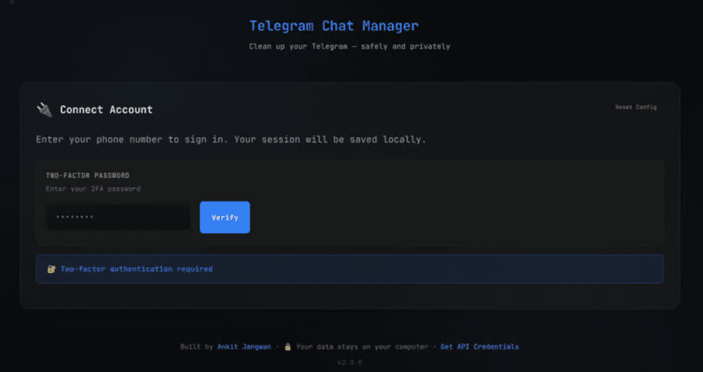 Telegram Chat Manager image 1
