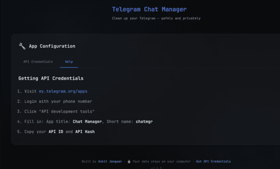 Telegram Chat Manager image 2