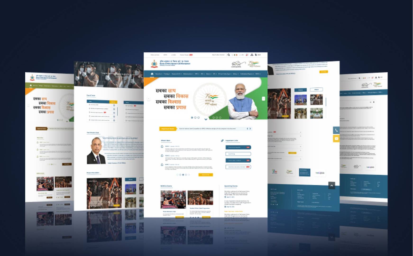 BPR&D Government Website Redesign