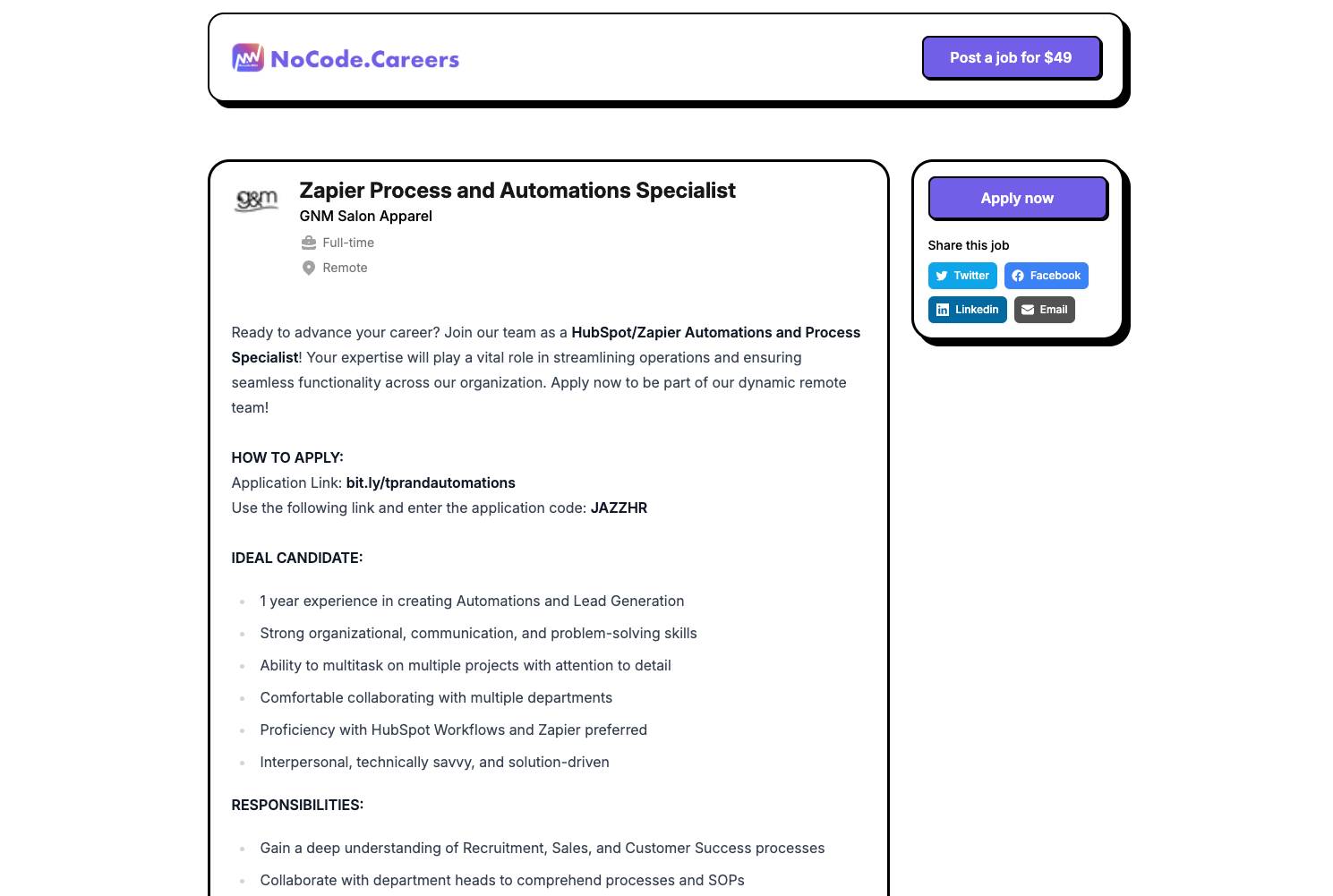 NoCode.Careers image 3