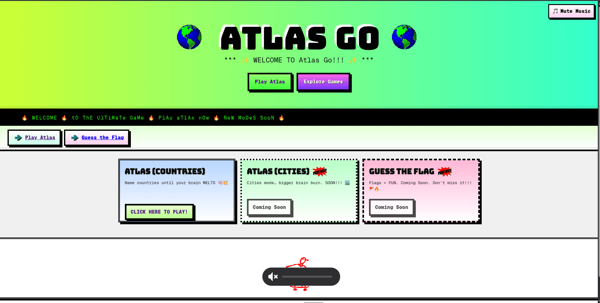 Atlas Go - Retro Geography Game image 1