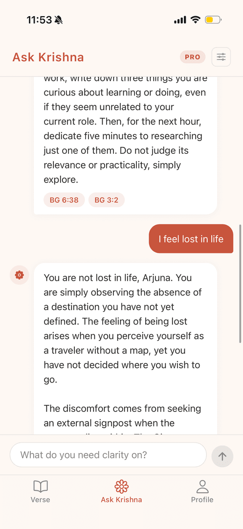 Nitya - Daily Bhagavad Gita Verses image 2