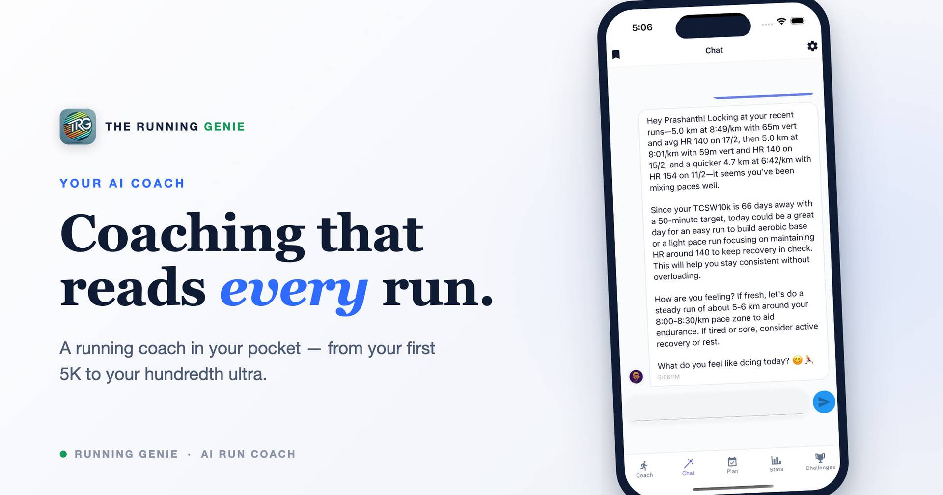 Running Genie: AI Running Coach image 2