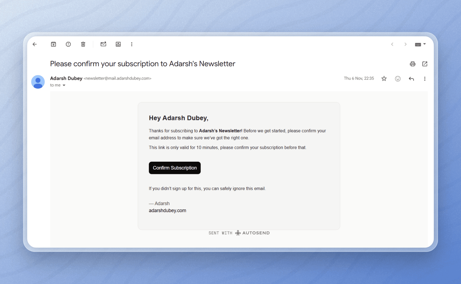 AutoSend Newsletter image 4