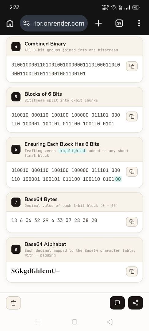 Base64 encoding visualizer image 3