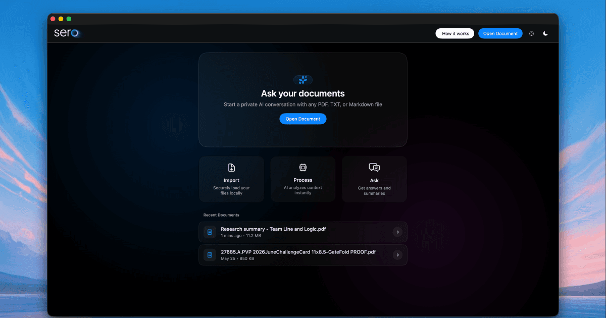 Sero — Search with Zero Resistance image 2