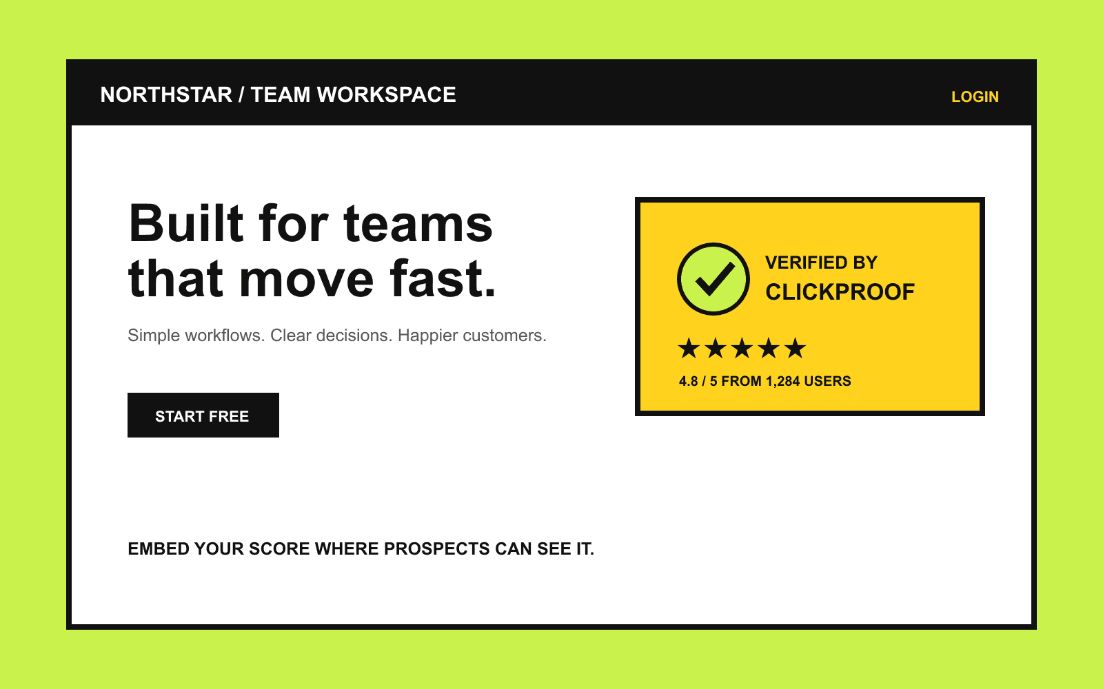1ClickProof — one-click ratings for SaaS image 4