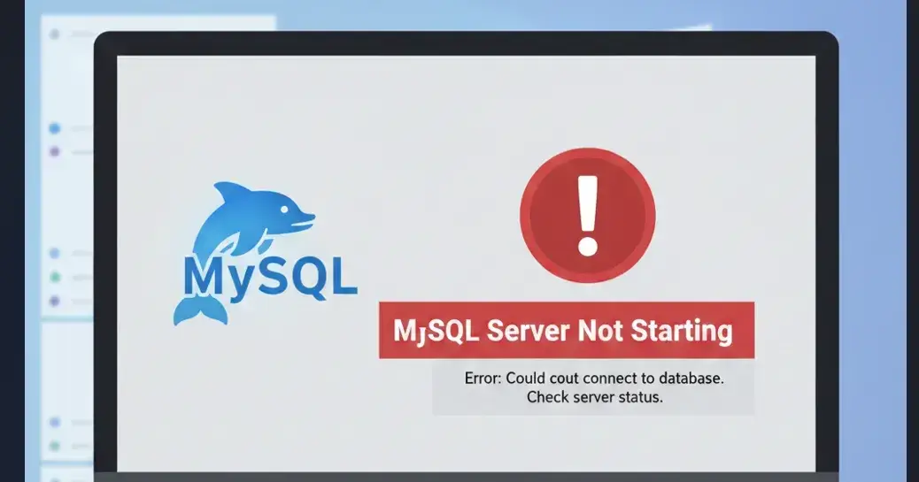 MySQL Server Not Starting: Causes and Complete Fix Guide (Windows 10 & 11)