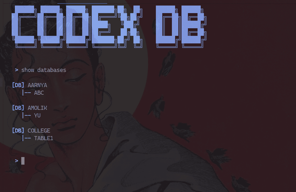 CodexDB — Custom Database System in C++ image 2