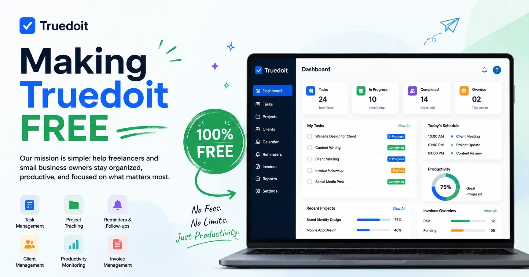 Making Truedoit Free