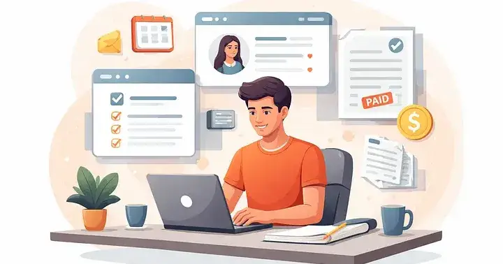 How Freelancer Ravi Can Manage Tasks, Clients, and Invoices Efficiently