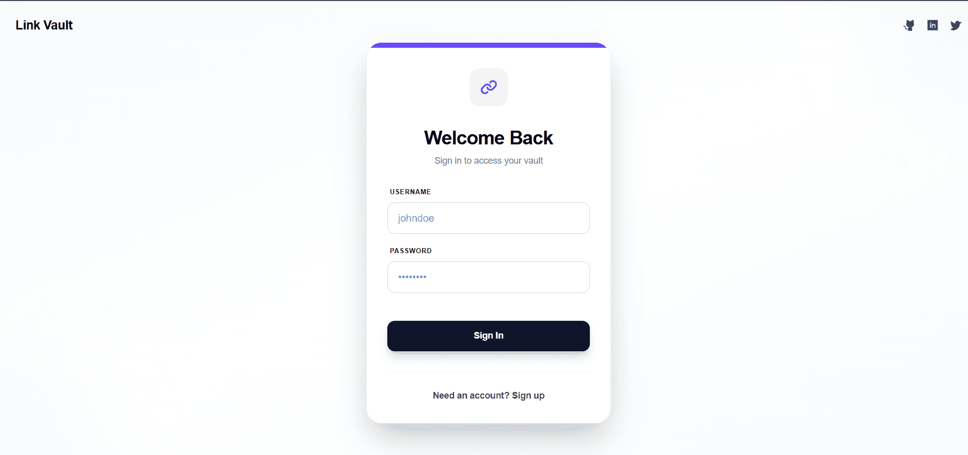 LinkVault image 1