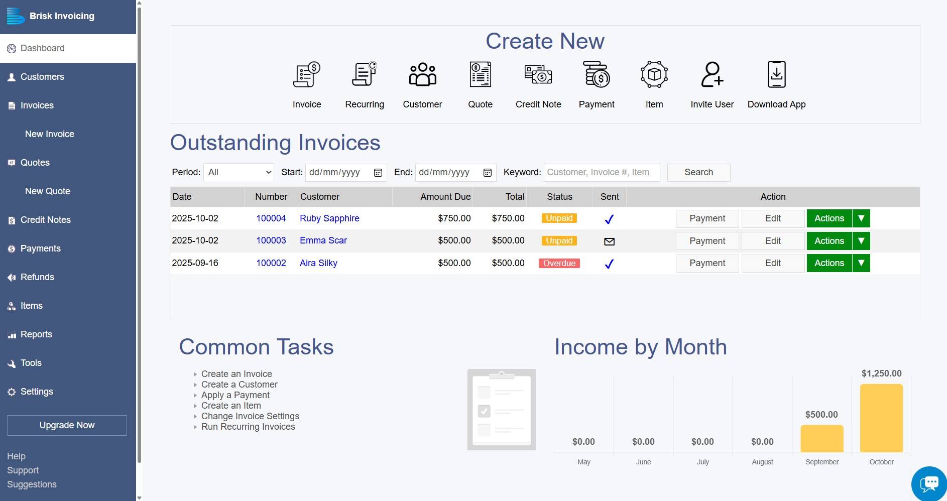 Brisk Invoicing image 4