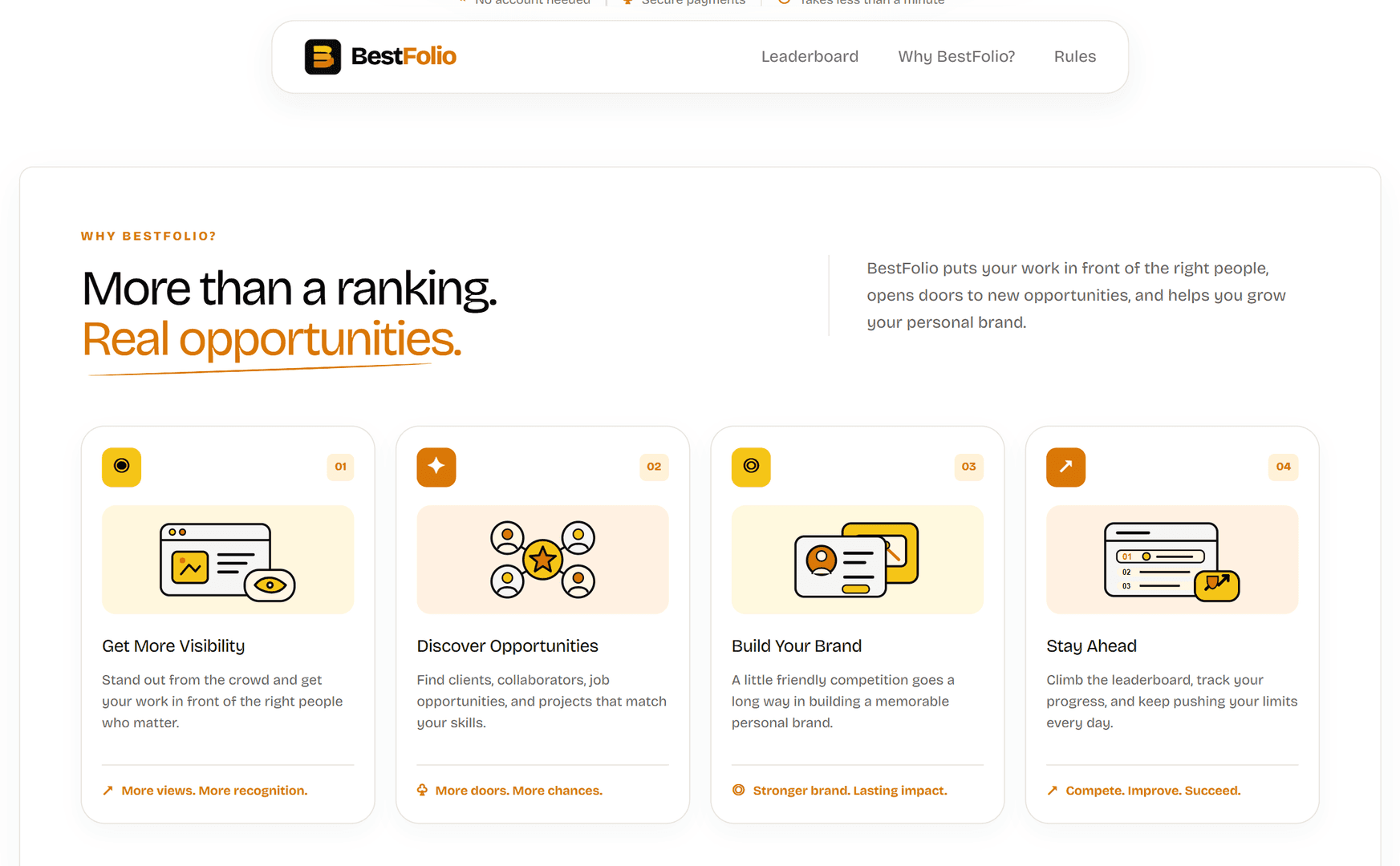 BestFolio — Prove your portfolio is the best image 3