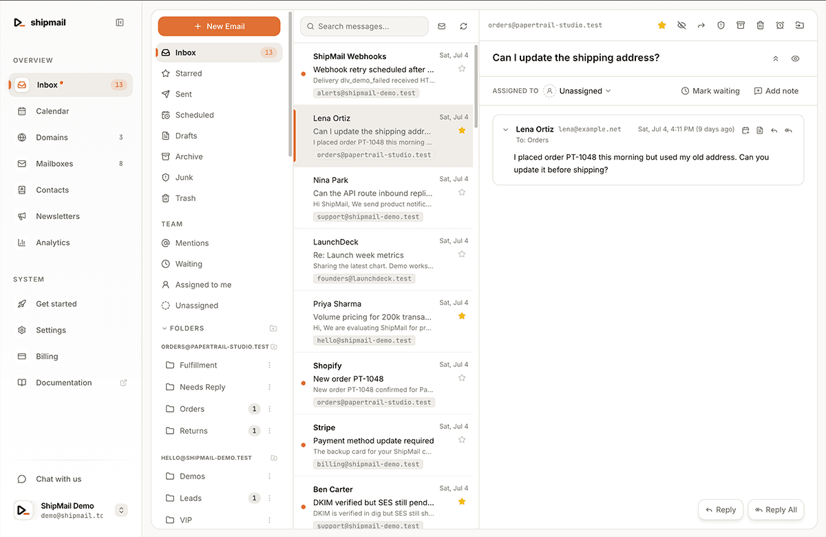 Shipmail image 1