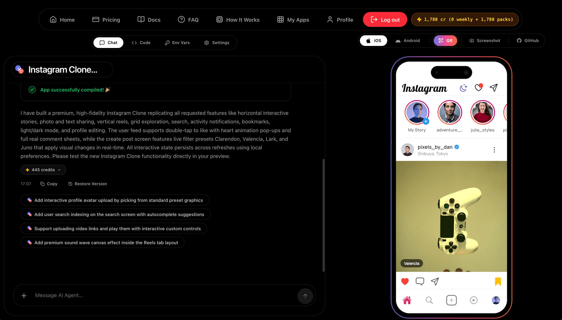 Gen AI X App | AI Agent app builder image 2