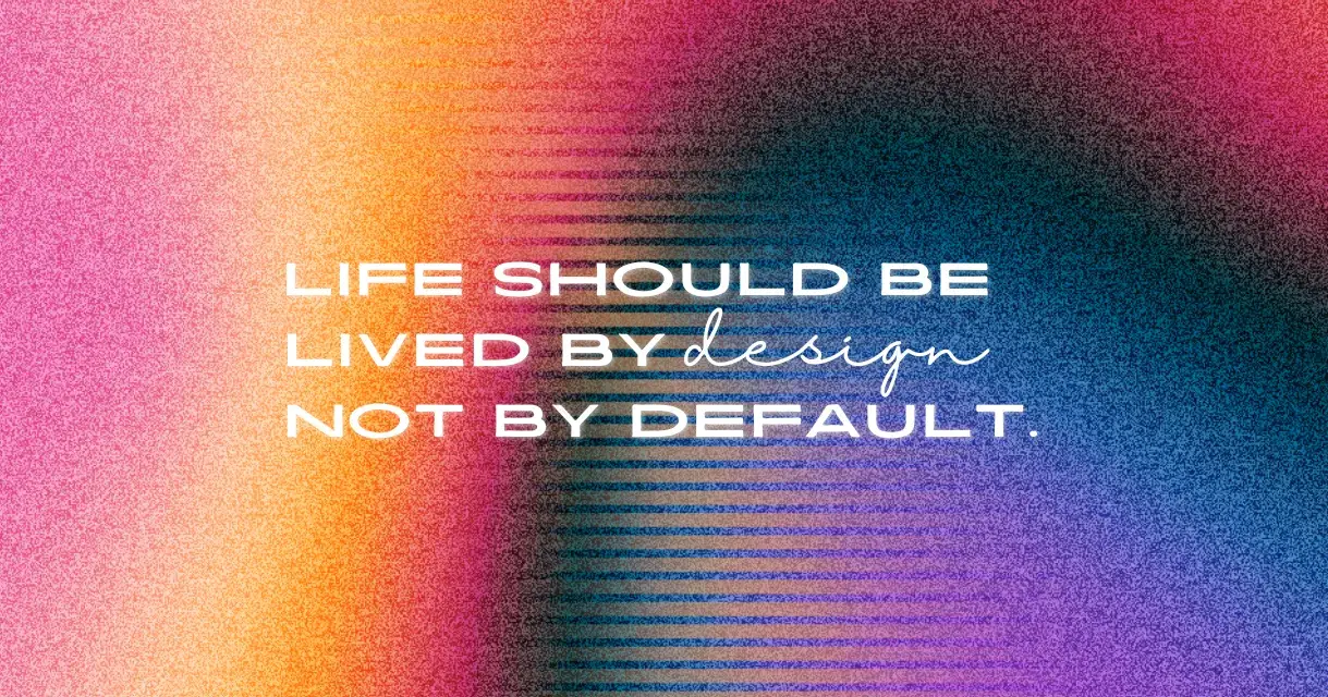 A Middle-Class Kid Who Chose to Design His Life