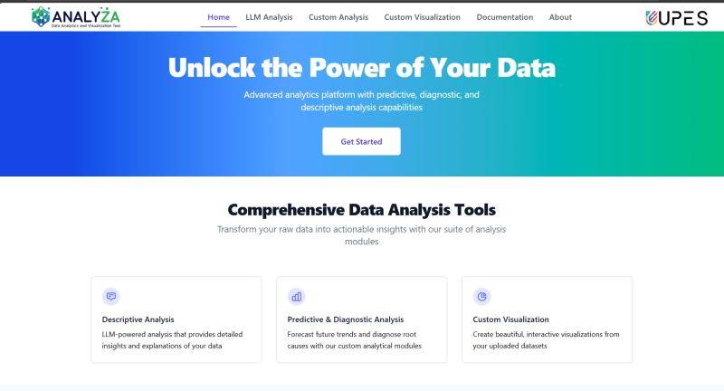 Analyza- Data analysis and Visualization Tool image 1